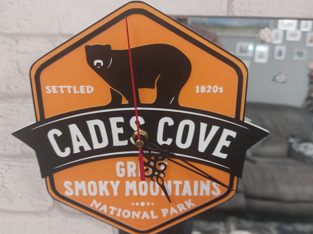 Cades Cove clock
