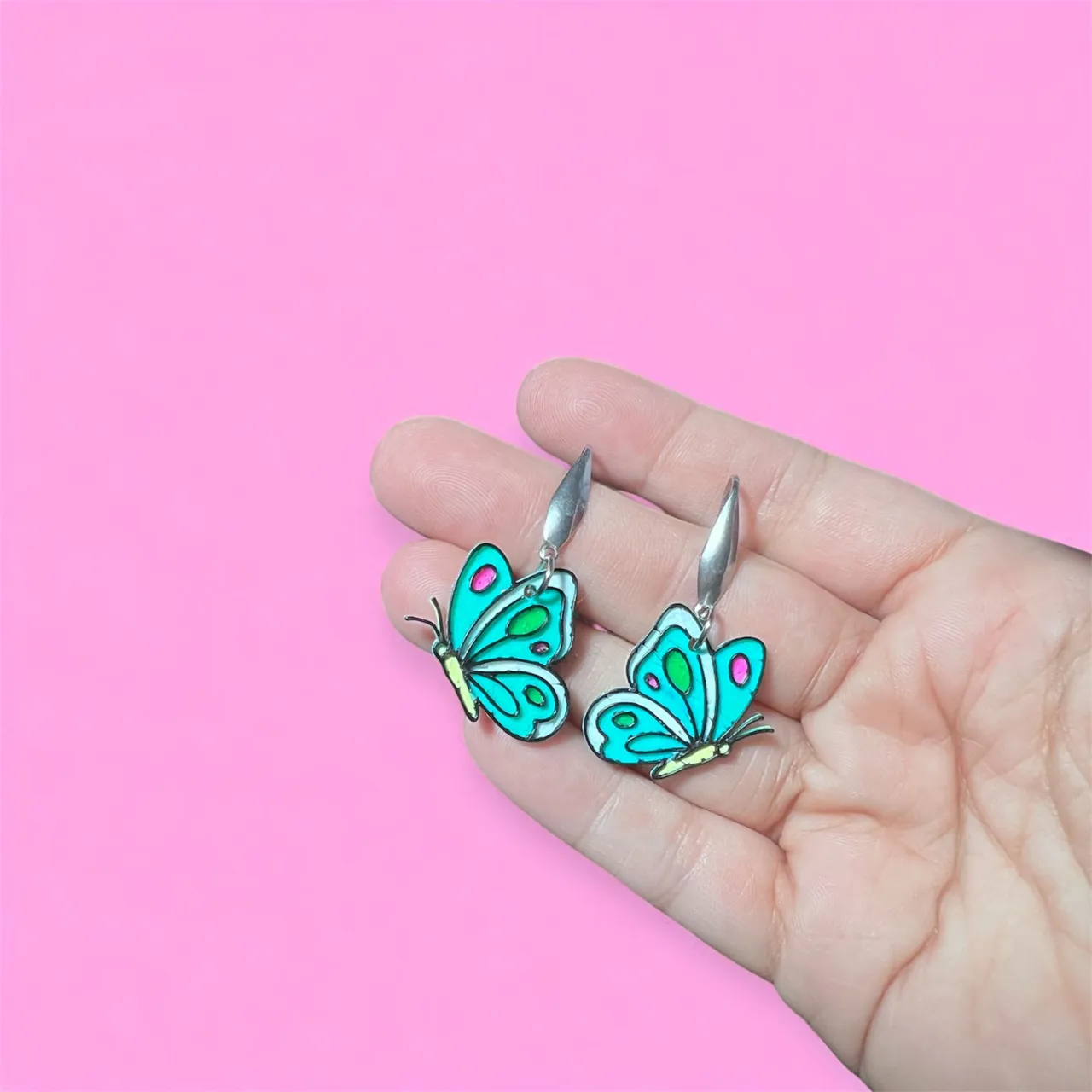 Pendientes de mariposa view 2