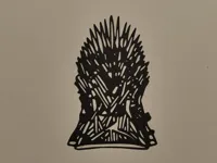 Trône de fer — déco murale Game of Thrones — photo 2