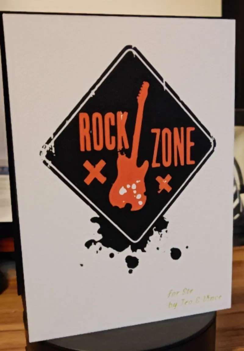 Rock Zone light box