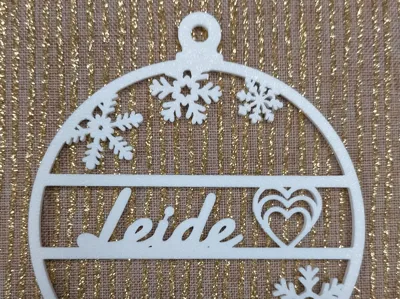 Editable Name Christmas Ornament - Special <3