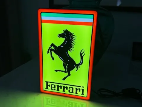 Insegna led Ferrari