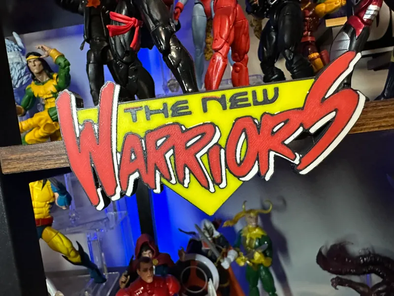The New Warriors Marvel Sign