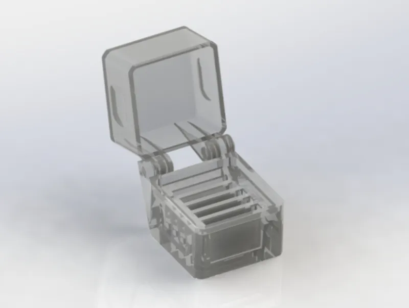 Portable small Guitar Pick Holder / Box