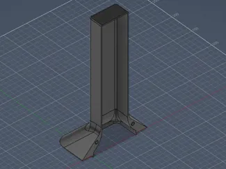 X2D 'Poop' chute for Panda Den