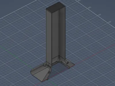 X2D 'Poop' chute for Panda Den