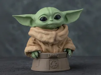 Baby Grogu Bust
