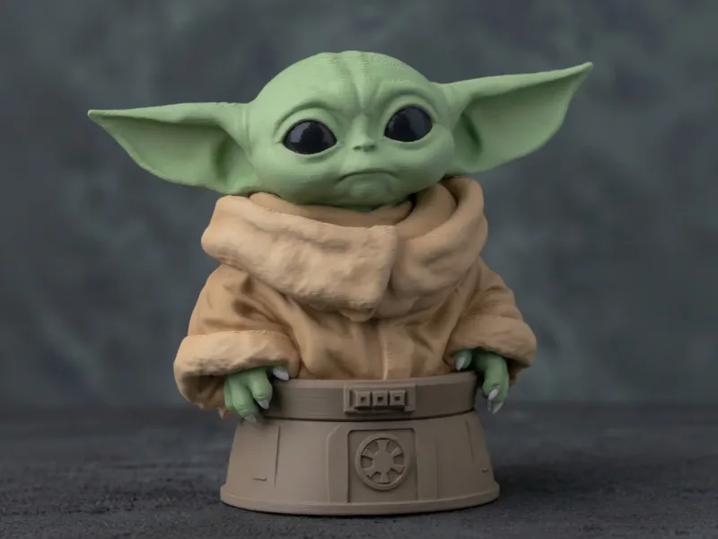 Baby Grogu Bust
