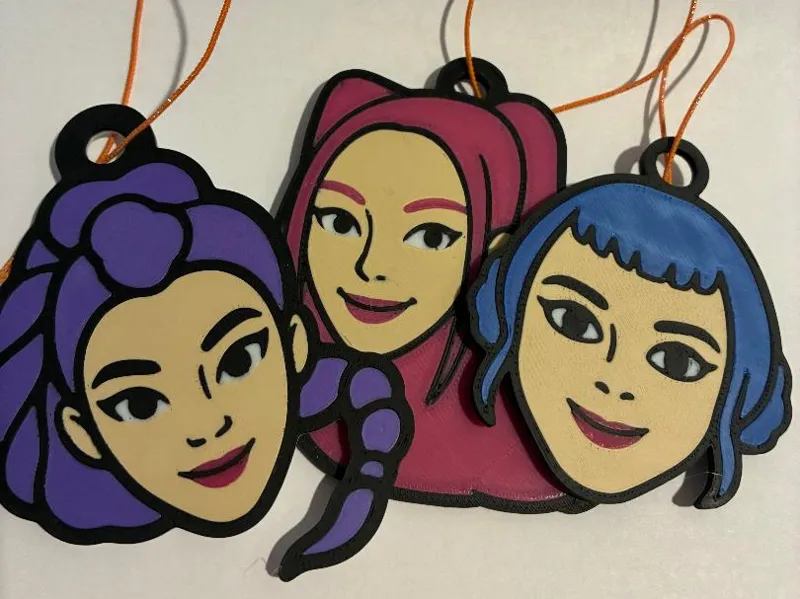 RUMI Christmas ornament K-pop, Demon Hunter