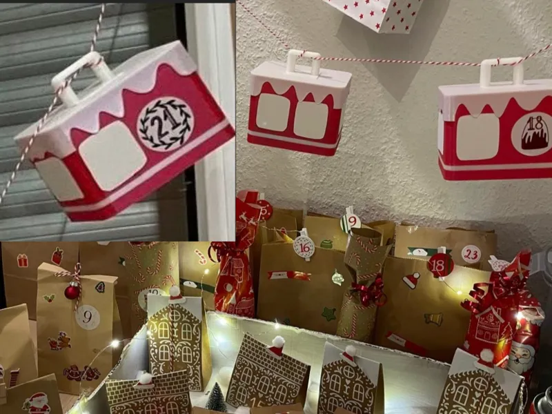 Lovely Advent Calendar - Lift Gondola Christmas