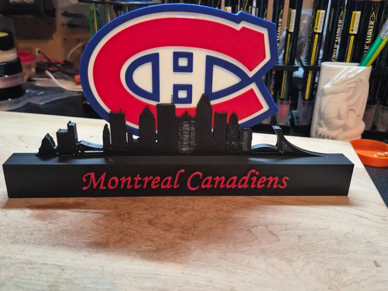 Montreal Canadiens Skyline