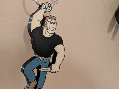 Brock Samson – Hanging Keychain