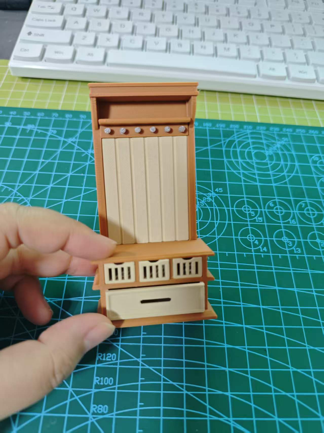 Miniatura 2 do modelo 3D 门厅衣帽柜