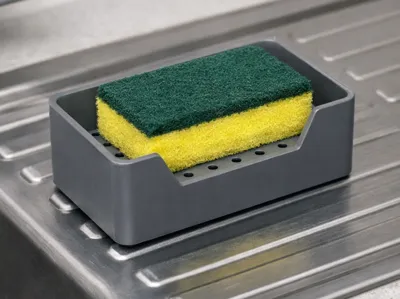 Sponge holder + drainer