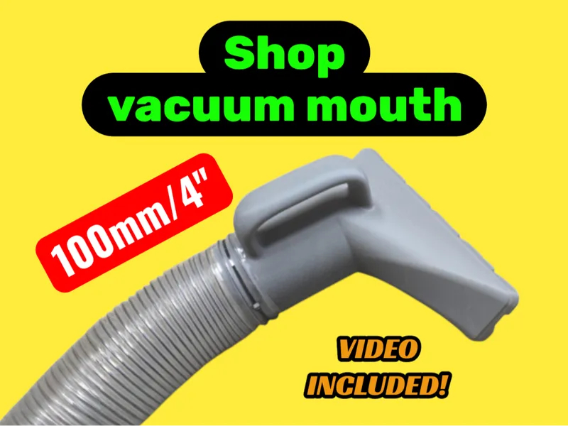 Shop / Workplace Vacuum mouth 4"/100mm