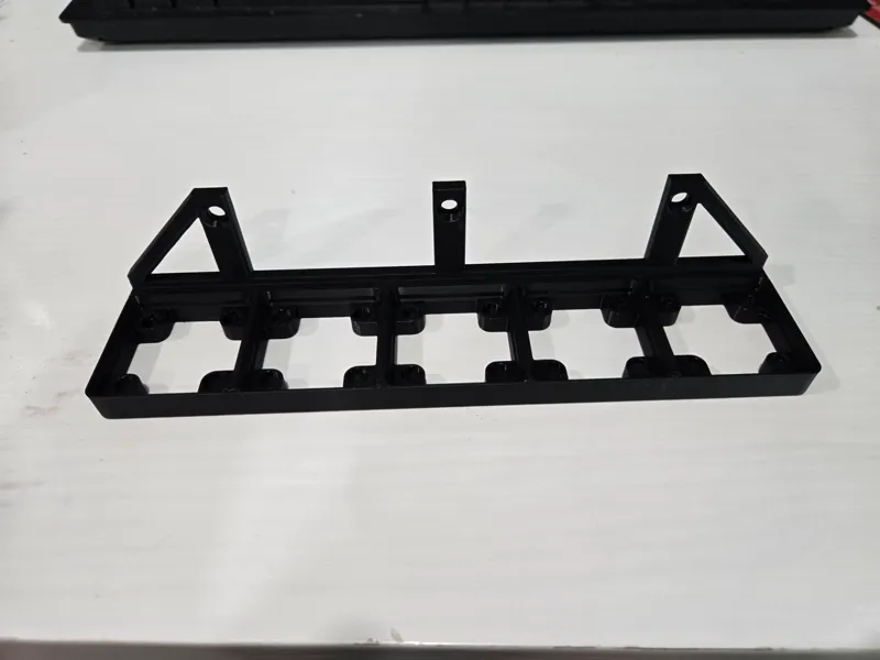 Gridfinity 5x1 Wall Mount Baseplate