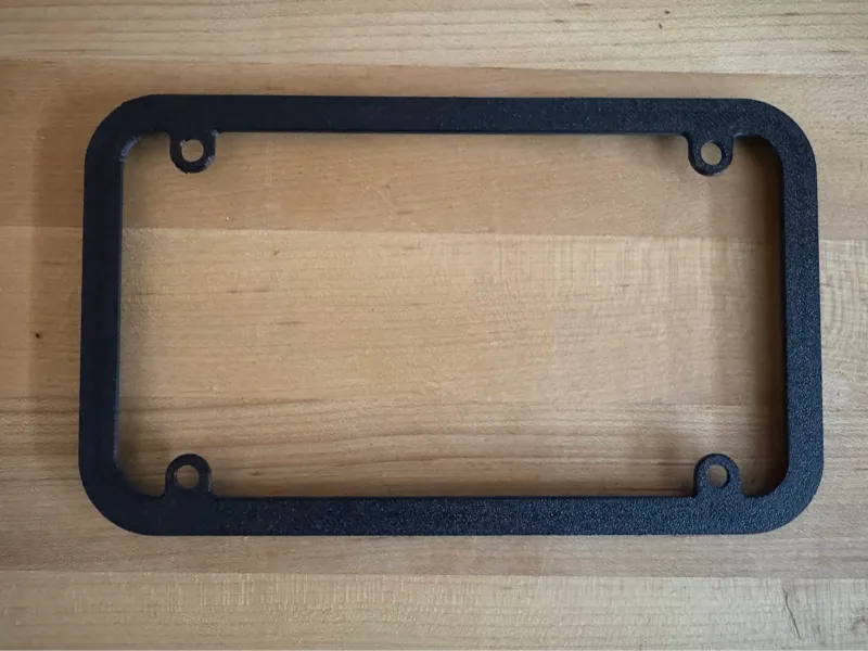 Ontario Motorcycle License Plate Frame