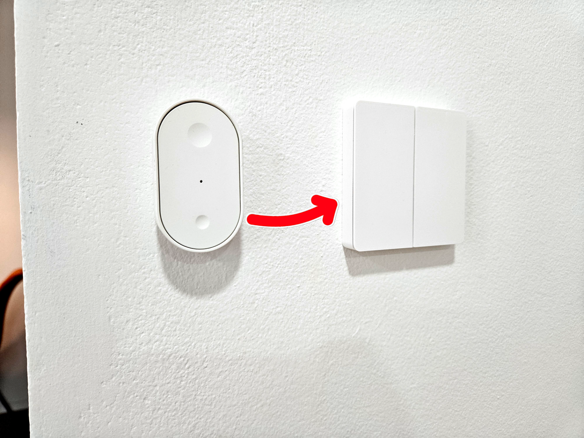 IKEA BILRESA to dual wall switch conversion