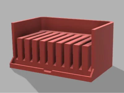 self-draining soap holder