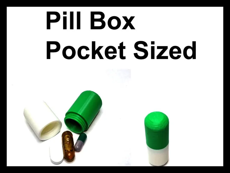 Mini Travel Pill Box