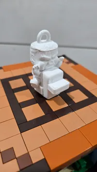 Figurine Chicken Jockey Minecraft — photo 3