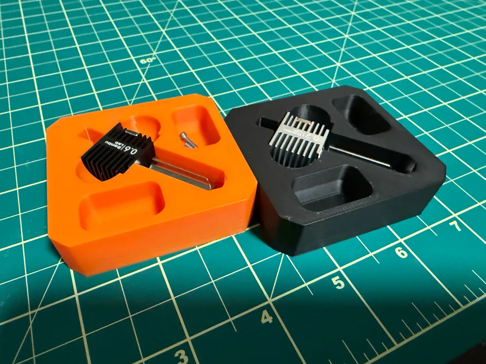 Clamshell Insert Printing A1 Series Hotend Box Insert for Clamshell Box by andysmith_ca ...