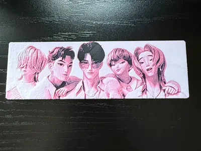 Kpop Demon Hunter Boys Bookmark