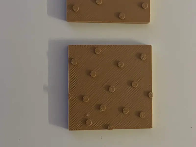 Vierkant koekje