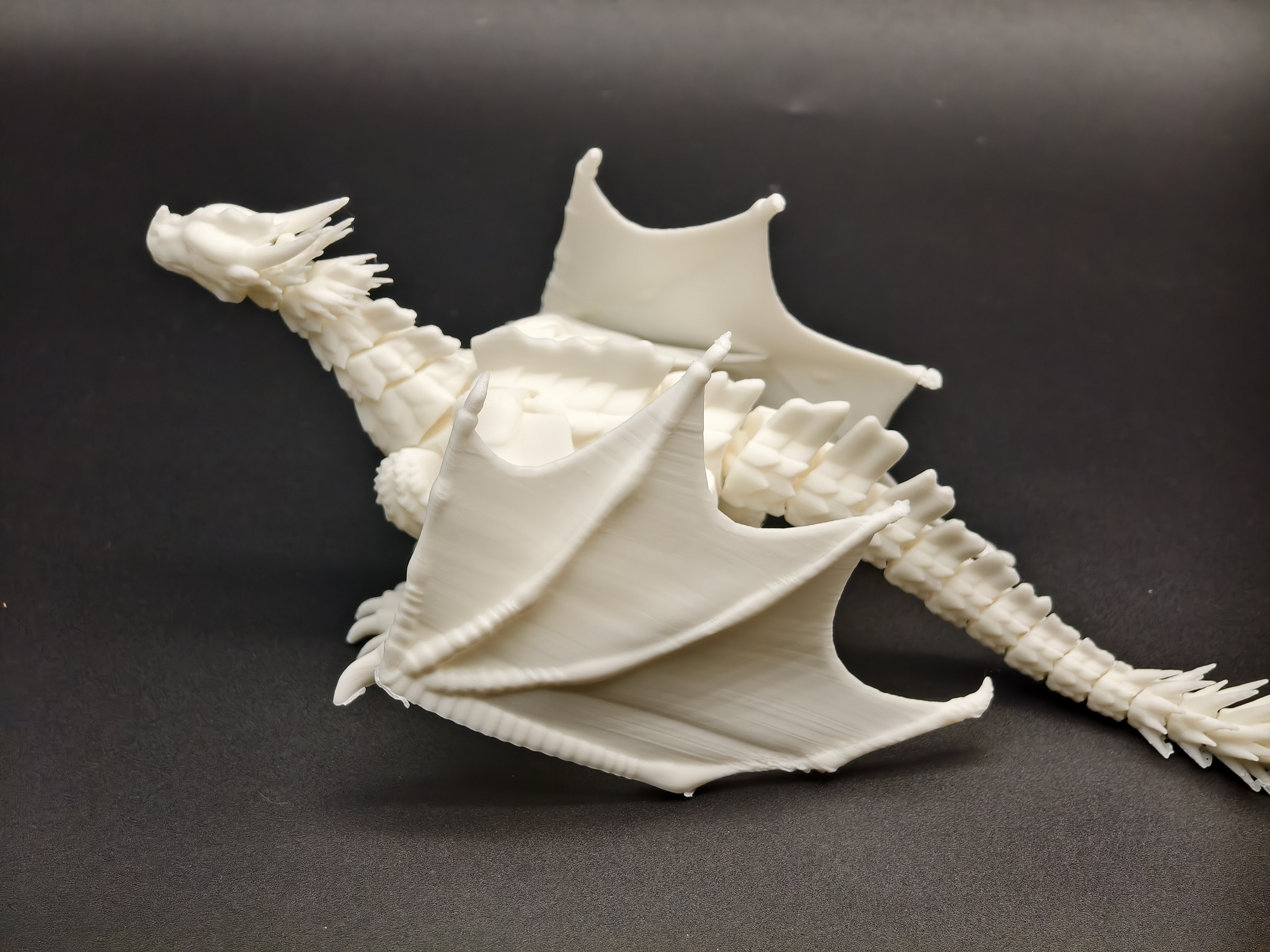 Miniatura 1 do modelo 3D 沙翼冰翼混血飞龙，无需支撑,MINI可打