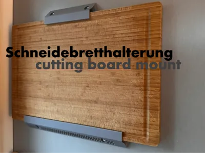 Cutting board holder