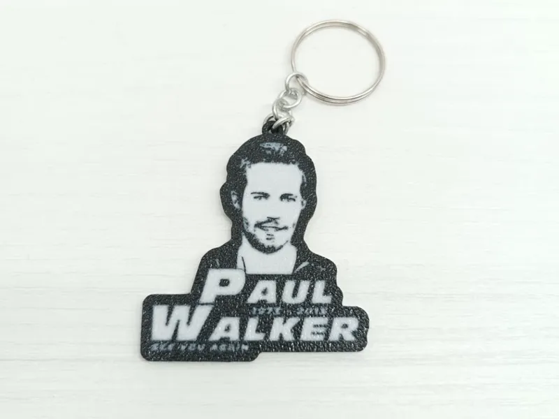 paul walker keychain