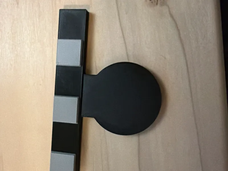Left end for RC garage wall