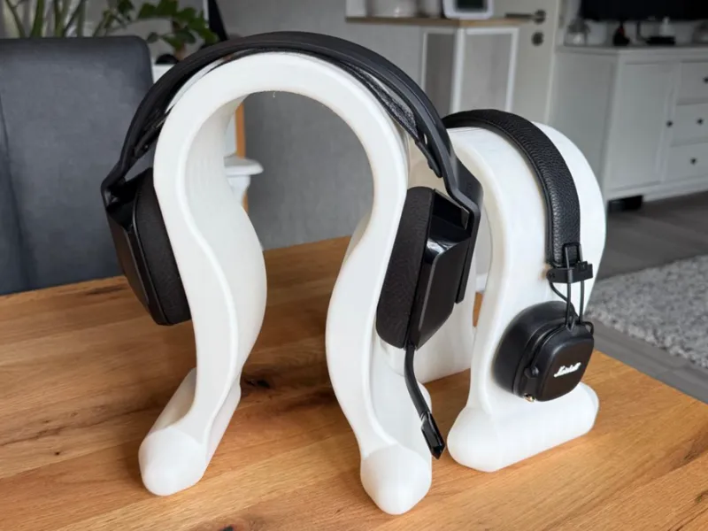 Modern designer headphone stand