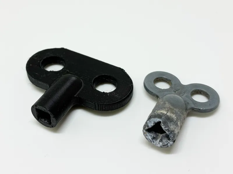 Radiator Bleed Key Alternative