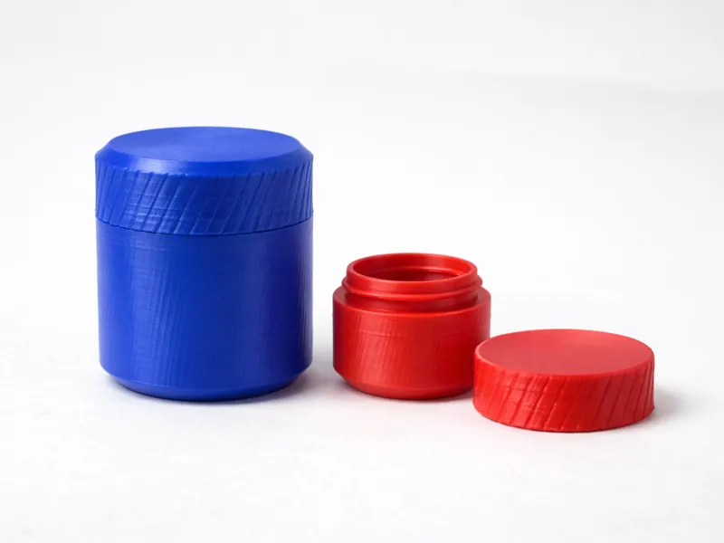 Threaded Stash Container – Pocket & Desk Sizes