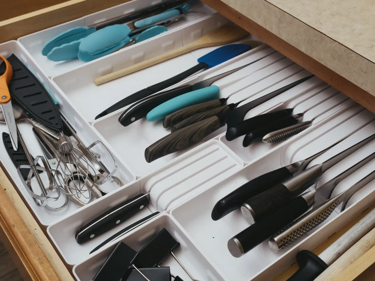 Modular Kitchen Draw Organizer view 2