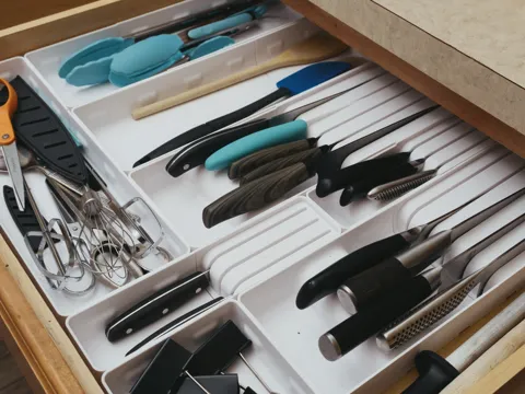 Modular Kitchen Draw Organizer view 2