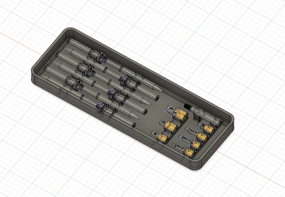 6 Tip Holder & Ruthex 7x Heat Set Insert Kit Remixed by ChieflandWyatt ...