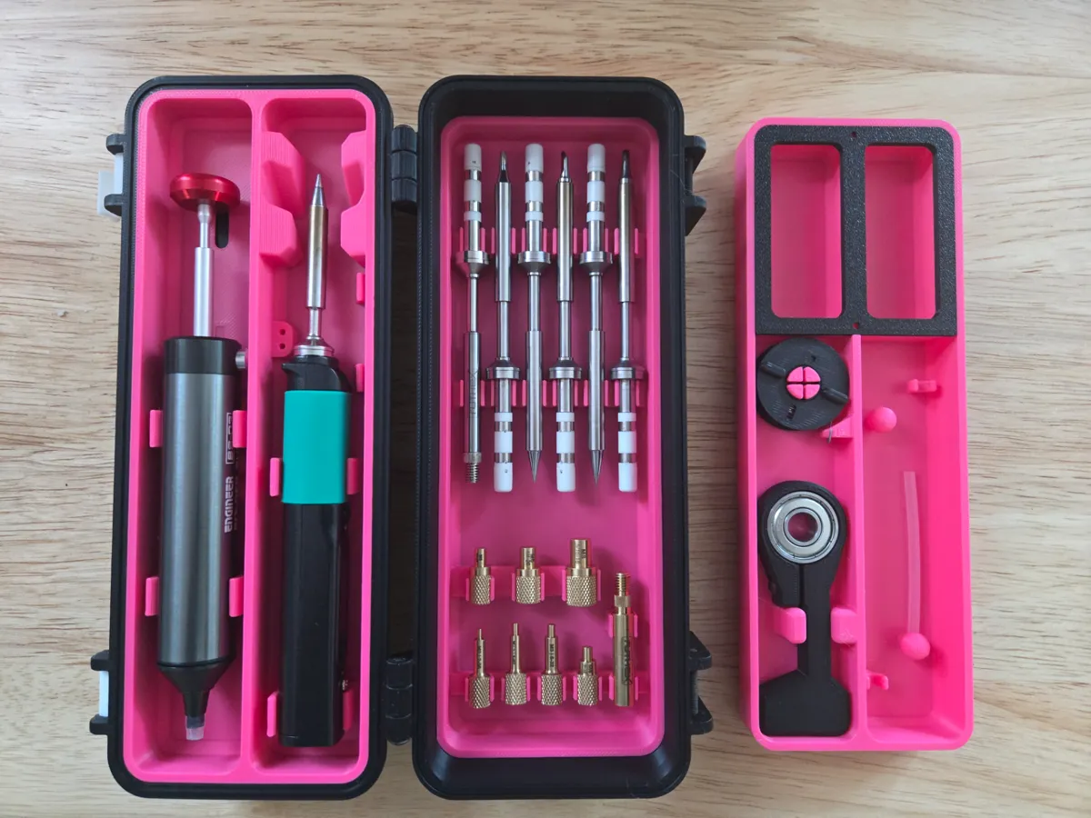 6 Tip Holder & Ruthex 7x Heat Set Insert Kit - Free 3D Print Model ...