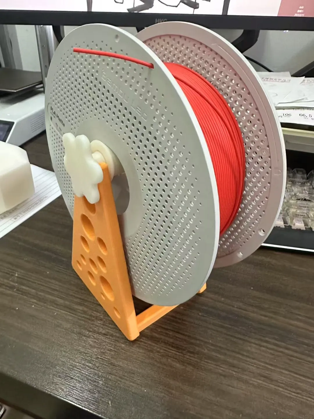 Miniatura 2 do modelo 3D 料架支架1