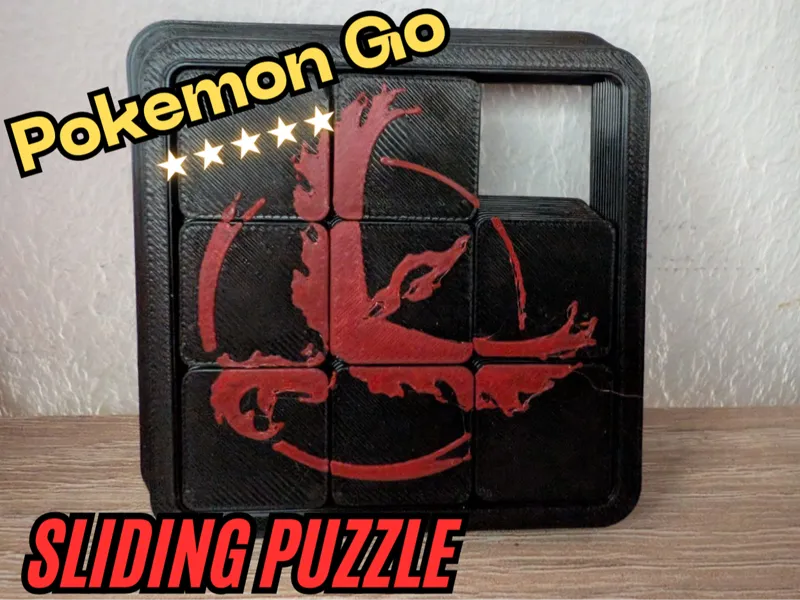 Pokemon Go sliding puzzle