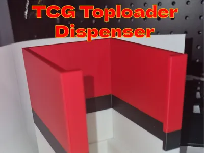 TCG Toploader Dispenser