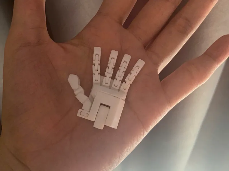 Mini Action Hand - just one print