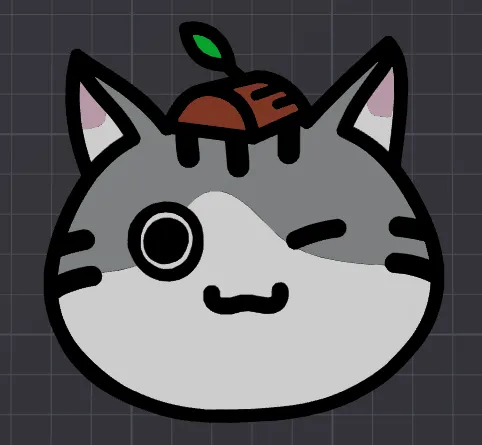 Mubo Meow (木博喵) Mascot Coaster