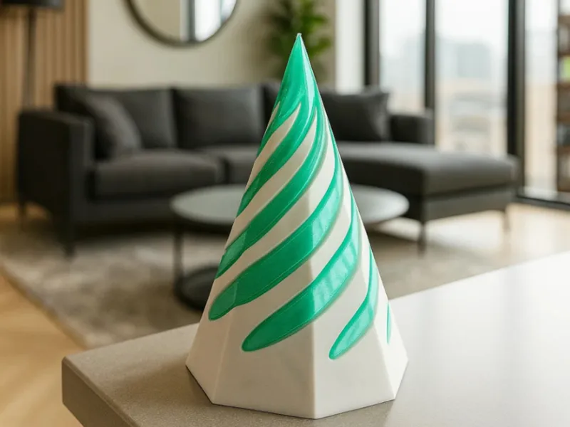 Very Smooth Spiral Fidget Cone