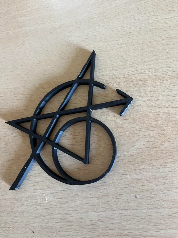 Logo Avengers effet ruiné