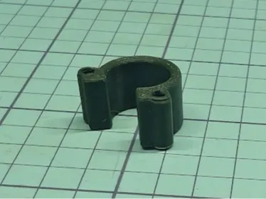 11mm Garden Pole Clip with Wire Holes