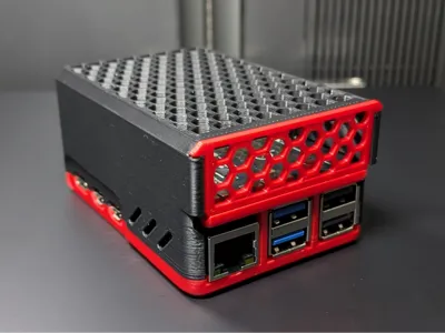 Raspberry Pi5 + Pi33 NVME and POE Hat - Case