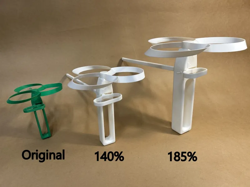 Remix: Toroidal Flying Propeller – 140%, and 185%