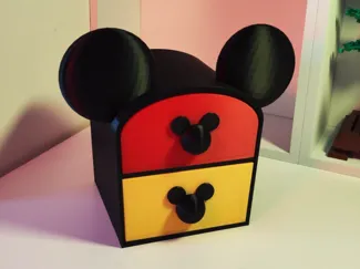 Cassettiera da scrivania Mickey Mouse / Topolino